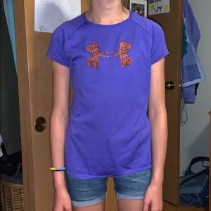 Purple Under armor shirt